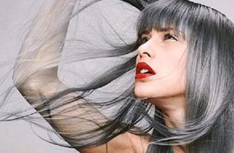 Woman with grey hair showing premature greying before natural treatment